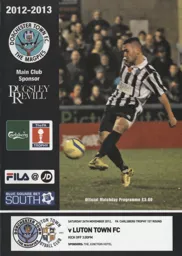 Programme: Dorchester Town vs Luton Town FC (27th Nov 2012)