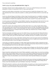 Match Report: Luton Town FC vs Dorchester Town (1st Dec 2012)