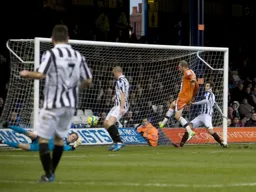 Scott Rendell goes close to adding a second goal