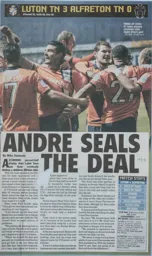 Match Report: Luton Town FC vs Alfreton Town (8th Dec 2012)