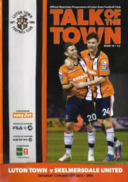 Programme: Luton Town FC vs Skelmersdale United (12th Jan 2013)
