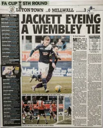 Match Report: Luton Town FC vs Millwall (16th Feb 2013)