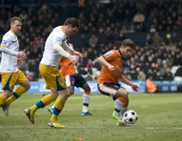 Scott Neilson brings the ball under control