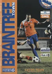 Programme: Braintree Town vs Luton Town FC (26th Feb 2013)