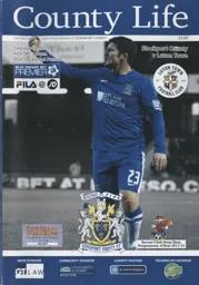 Programme: Stockport County vs Luton Town FC (2nd Mar 2013)