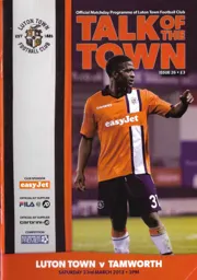 Programme: Luton Town FC vs Tamworth (23rd Mar 2013)