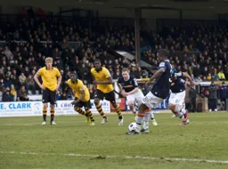 Solomon Taiwo levels the score at 2-2 from the penalty spot.