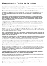 Match Report: Gateshead vs Luton Town FC (6th Apr 2013)