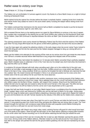 Match Report: Luton Town FC vs Lincoln City (9th Apr 2013)