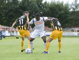 Solomon Taiwo beats his markers