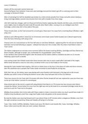 Match Report: Luton Town FC vs Salisbury City (13th Aug 2013)