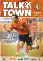 Programme: Luton Town FC vs Salisbury City (13th Aug 2013)