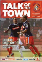 Programme: Luton Town FC vs Grimsby Town (7th Sep 2013)
