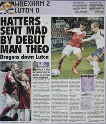 Match Report: Wrexham vs Luton Town FC (13th Sep 2013)