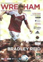 Programme: Wrexham vs Luton Town FC (13th Sep 2013)