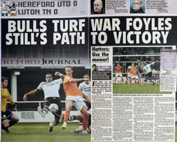 Match Report: Hereford United vs Luton Town FC (28th Sep 2013)