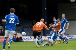 Luke Guttridge puts the Town level at 1-1