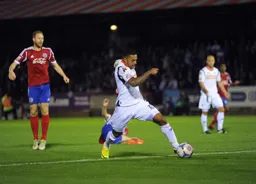 Andre Gray off on a run