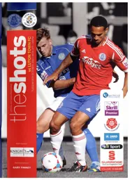 Programme: Aldershot Town vs Luton Town FC (8th Oct 2013)