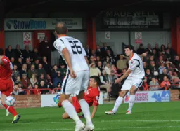 Andy Parry scores Lutons second