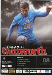Programme: Tamworth vs Luton Town FC (19th Oct 2013)