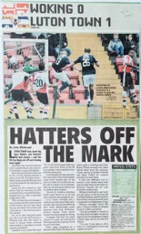 Match Report: Woking vs Luton Town FC (26th Oct 2013)