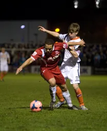 JJ O'Donnell defending late on