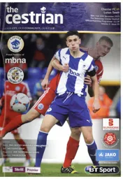 Programme: Chester FC vs Luton Town FC (16th Nov 2013)