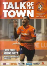 Programme: Luton Town FC vs Welling United (23rd Nov 2013)