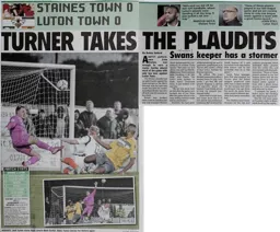 Match Report: Staines Town vs Luton Town FC (30th Nov 2013)