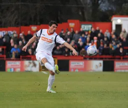 Ronnie Henry clears the ball