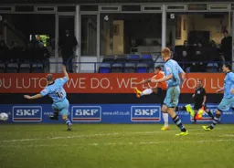 Andre Gray hammers in the third