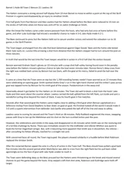 Match Report: Barnet vs Luton Town FC (26th Dec 2013)