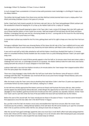 Match Report: Cambridge United vs Luton Town FC (11th Jan 2014)