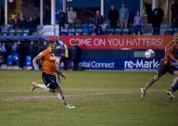Andre Gray completes his hat-trick