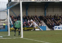 Paul Benson heads in the fourth