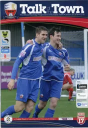 Programme: Nuneaton Town vs Luton Town FC (22nd Feb 2014)