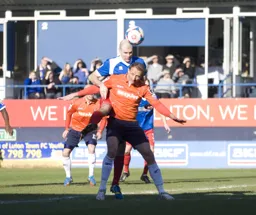 Paul Benson being held down