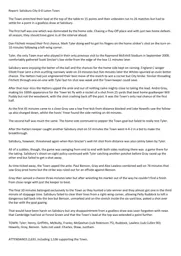 Match Report: Salisbury City vs Luton Town FC (8th Mar 2014)