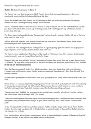 Match Report: FC Halifax Town vs Luton Town FC (29th Mar 2014)