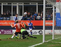 Cameron McGeehan about to score