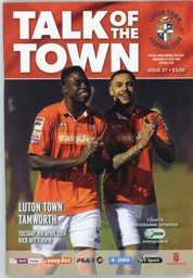 Programme: Luton Town FC vs Tamworth (8th Apr 2014)