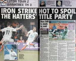 Match Report: Luton Town FC vs Braintree Town (12th Apr 2014)