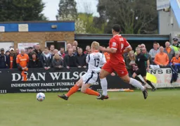 Mark Cullen puts the Hatters ahead