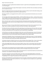 Match Report: York City vs Luton Town FC (16th Sep 2014)