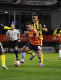 Ricky Miller on the ball