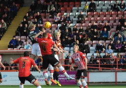 Scott Griffiths rises to score