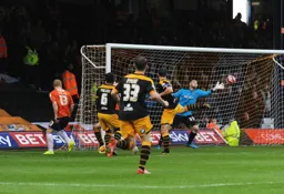 So close as Mark Cullen looks on