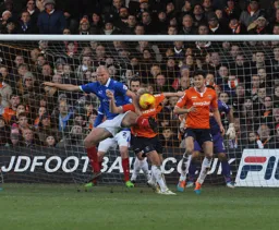 Brave defending by Scott Griffiths