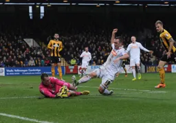 Ricky Miller a fraction too late